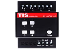  Relay 4ch 10 Amp /ch, DIN-Rail Mount (TIS)
